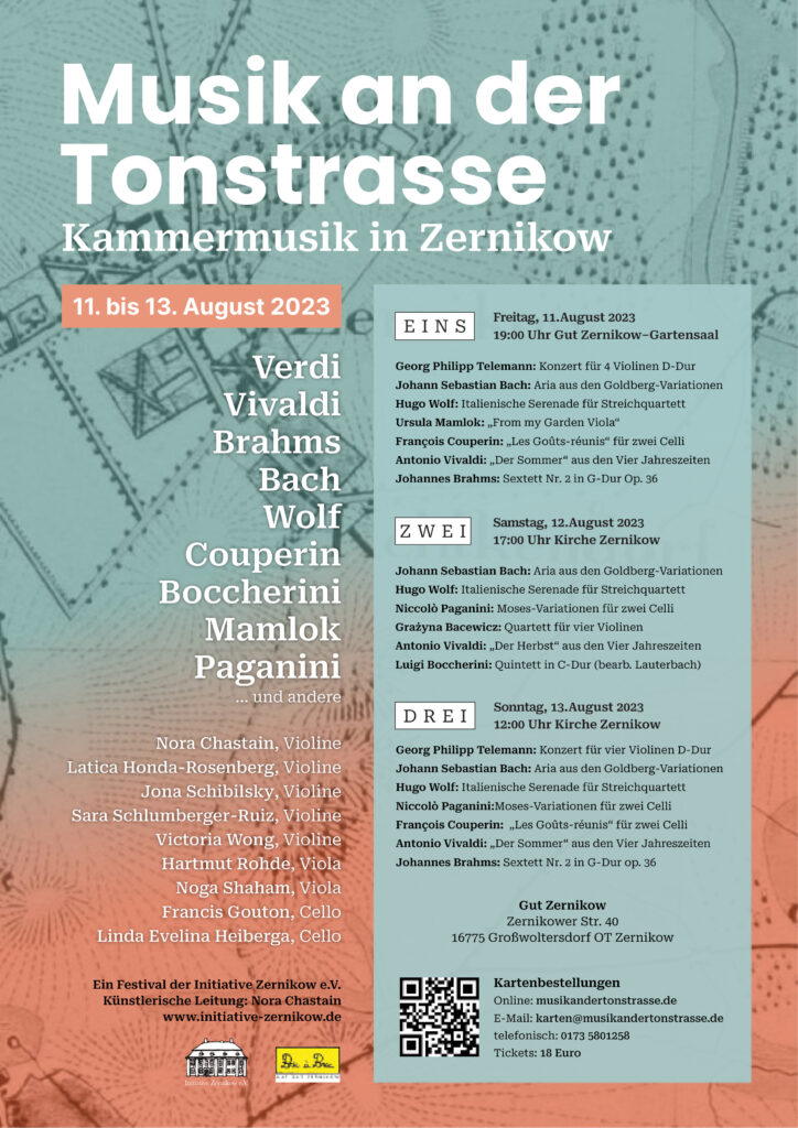 Plakat Musik an der Tonstrasse 2023